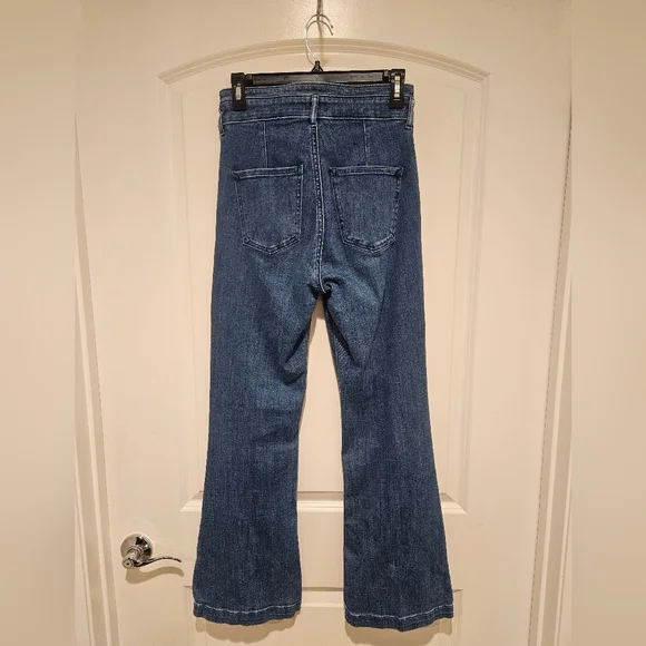 Express Flare Super Highrise Jeans #783 - Picture 2 of 6